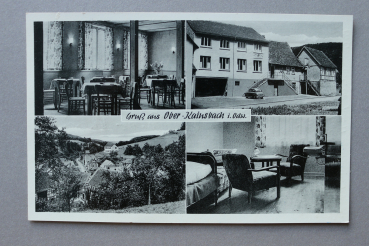 Ansichtskarte AK Gruß aus Ober Kainsbach 1960 Gasthaus Pension Kainsbachtal Architektur Ortsansicht Hessen